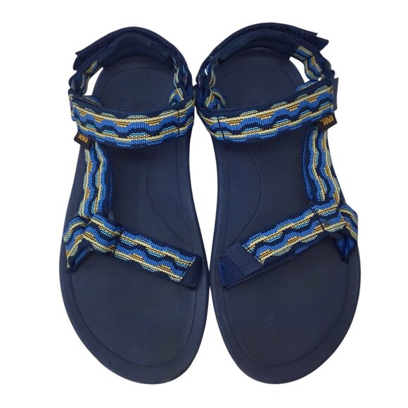 Teva Hurricane XLT Youth Sandals 1019390Y Unisex Big Kids 4 Blue Hiking Sport - Picture 4 of 10